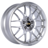 BBS RS-GT 19x9.5 5x120 ET40 CB72.5 Diamond Silver Center Diamond-Cut Rim Wheel - PFS/Clip Req