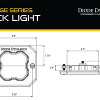 Diode Dynamics Stage Series Rock Light Flush Mount Adapter Kit (one)