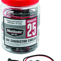 BikeMaster Sae Wire w/Fuse - 25Piece Tub