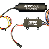 DeatschWerks DW650iL Series 650LPH In-Line External Fuel Pump w/ PWM Controller