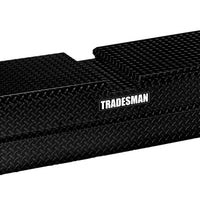 Tradesman Aluminum Economy Cross Bed Truck Tool Box (70in./Side Opening) - Black