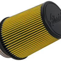 Airaid Universal Air Filter - Cone 4in Flange x 6in Base x 4-5/8in Top x 7in Height - Synthaflow