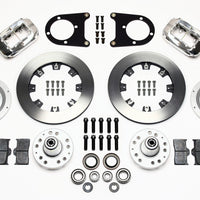 Wilwood Forged Dynalite Front Kit 12.19in Polished 37-48 Ford Psgr. Car Spindle