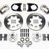 Wilwood Forged Dynalite Front Kit 12.19in Polished 37-48 Ford Psgr. Car Spindle