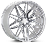 Vossen HF-7 20x9 / 5x120 / ET35 / Flat Face / 72.56 - Silver Polished Wheel