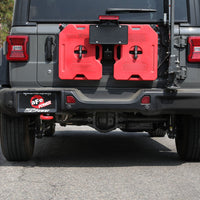 aFe MACH Force-Xp Axle-Back Exhaust System w/NoTip 18-20 Jeep Wrangler L4-2.0T / V6-3.6L