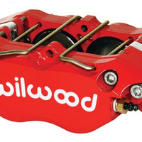 Wilwood Caliper-Dynapro 5.25in Mount-Red 1.00in Pistons .81in Disc