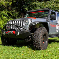 Fishbone Offroad 2018+ Jeep Wrangler JL Mid-Width Winch Front Bumper