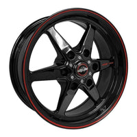 Race Star 93 Truck Star 18x9.5 6x5.50BC 6.00BS Gloss Black Wheel