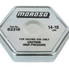 Moroso Racing Radiator Cap - 14-18lbs