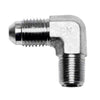 Wilwood 90 Deg Elbow Fitting -4 AN NPT Male to 1/8-27