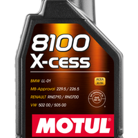 Motul Synthetic Engine Oil 8100 5W30 X-CESS 1L