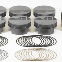 Mahle MS Piston Set SBF 348ci 4.125in Bore 3.4in Stroke 5.4in Rod .927 Pin -6cc 10.4 CR Set of 8