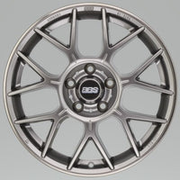 BBS XR 18x8 5x112 28mm Offset 82mm Bore PFS/Clip Req Gloss Platinum Wheel