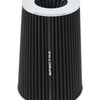 Spectre Adjustable Conical Air Filter 9-1/2in. Tall (Fits 3in. / 3-1/2in. / 4in. Tubes) - Black