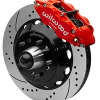 Wilwood Forged Narrow Superlite 6R Front Big Brake Kit 14in Rotors 63-87 C10 - Red