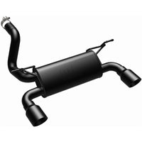 MagnaFlow 2018+ Jeep Wrangler 3.6L Dual Black Tip Axle-Back Exhaust