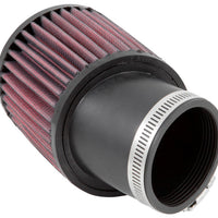 K&N Filter Universal Rubber Round Straight Filter 20 Deg Angled 2-7/16in Flange 3-3/4in OD 4in H