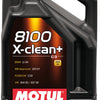 Motul 5L Synthetic Engine Oil 8100 5W30 X-CLEAN Plus