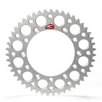 Renthal 08-14 Kawasaki KFX 450R Rear Grooved Sprocket - Silver 520-38P Teeth