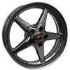 Race Star 92 Drag Star 17x10.50 5x4.50bc 7.63bs Direct Drill Metallic Gray Wheel