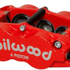 Wilwood Caliper-Narrow Superlite 6R-RH - Red 1.38/1.12/1.12in Pistons 1.10in Disc