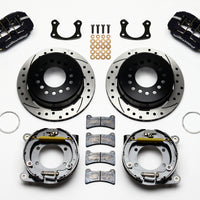 Wilwood Dynapro Low-Profile 11.00in P-Brake Kit Drilled New Big Ford 2.36in Offset