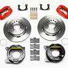 Wilwood Forged Dynalite P/S Park Brake Kit Red BOP Axle 2.75in Bearing 2.75 Offset