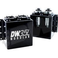 DeatschWerks 3.5L Modular Surge Tank (Fits 1-2 DW350iL Fuel Pumps - Pumps Not Included)