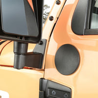 Rugged Ridge 07-18 Jeep Wrangler JK Textured Black Mirror Relocation Brackets