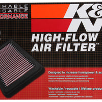 K&N Custom Oval Air Filter 7.75in OW X 14.625in OL x 2in H