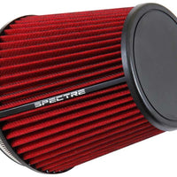 Spectre HPR Conical Air Filter 6in. Flange ID / 7.313in. Base OD / 7in. Tall - Red