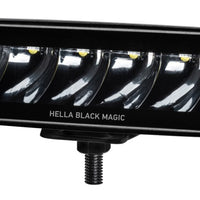 Hella Universal Black Magic 6 L.E.D. Mini Light Bar - Spot Beam