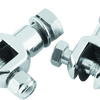 Bikers Choice L72-98 BT & XL Chrome Footpeg Clevis With Hardware 1/2-20 Male Peg Pr