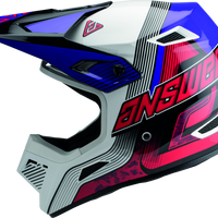 Answer AR1 Vendetta Helmet Red/White/Purple - XS