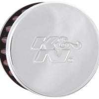 K&N Clamp On Rubber Base Crankcase Vent Filter 0.5in Flange ID 2in OD 1.5in Height