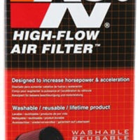 K&N Custom Filter Oval Length 6.125in I/S /7in O/S x Width 3.625in I/S/ 4.5in O/S x Height 1.75in