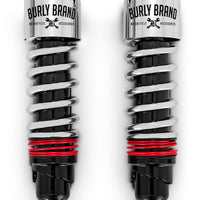 Burly Brand Slammer Plus Shocks 11.5in - Chrome