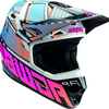 Answer AR3 Rapid Helmet Blue/Orange/Rhodamine - XS