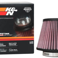 K&N Universal Clamp-On Air Filter 2-3/8in. FLG / 5-3/16in. B / 3-1/2in. T X 4-11/32in. H