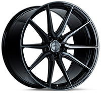 Vossen HF-3 20x9 / 5x120 / ET35 / Flat Face / 72.56 - Double Tinted - Gloss Black Wheel