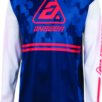 Answer 23 Ark Trials Jersey Blue/White/Red Youth - Large