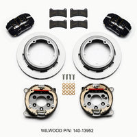 Wilwood Dynapro Low-Profile 11.00in P-Brake Kit Strange Eng Floater 3.49in Offset