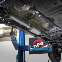 aFe Rock Duster 3in 409 SS Cat-Back Turn-Down Exhaust 2018+ Jeep Wrangler (JL) V6 3.6L