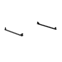 Road Armor TRECK Dual Lower 5-1/2-6ft Bed Accessory Rail Mounts - Tex Blk (Pair)