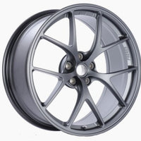 BBS FI 20x8.75 5x114.3 ET44 CB67 Titanium Wheel -82mm PFS/Clip Req