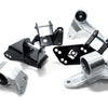 Innovative 96-00 Civic K-Series Silver Aluminum Mounts 75A Bushings (EG/DC Subframe)