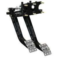 Wilwood Adjustable-Trubar Dual Pedal - Brake / Clutch - Rev. Swing Mount -6.25:1 Brake 5.1:1 Clutch