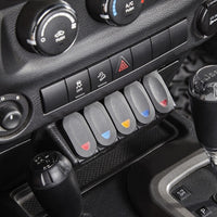 Rugged Ridge Lower Console Switch Panel 11-18 Jeep Wrangler JK/JKU