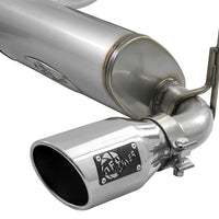 aFe Rebel Series 2.5in 409 SS Cat-Back Exhaust w/ Polished Tips 2018+ Jeep Wrangler (JL) V6 3.6L